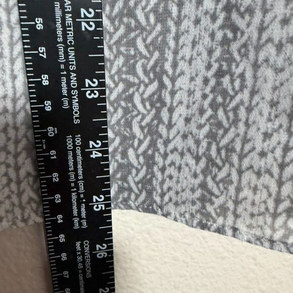 Loft Tank Top Women's Small V-Neck Sheer Lightweight Popover Shirt Printed - Picture 5 of 8